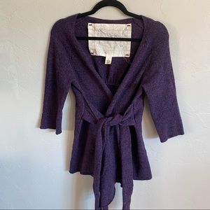 COPY - Anthropologie Canary Graceful Point Cardigan